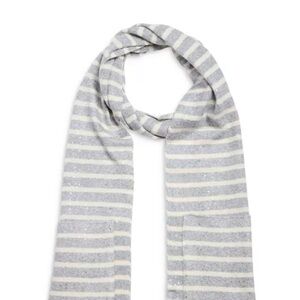 NWT Jocelyn Sequin Striped Scarf